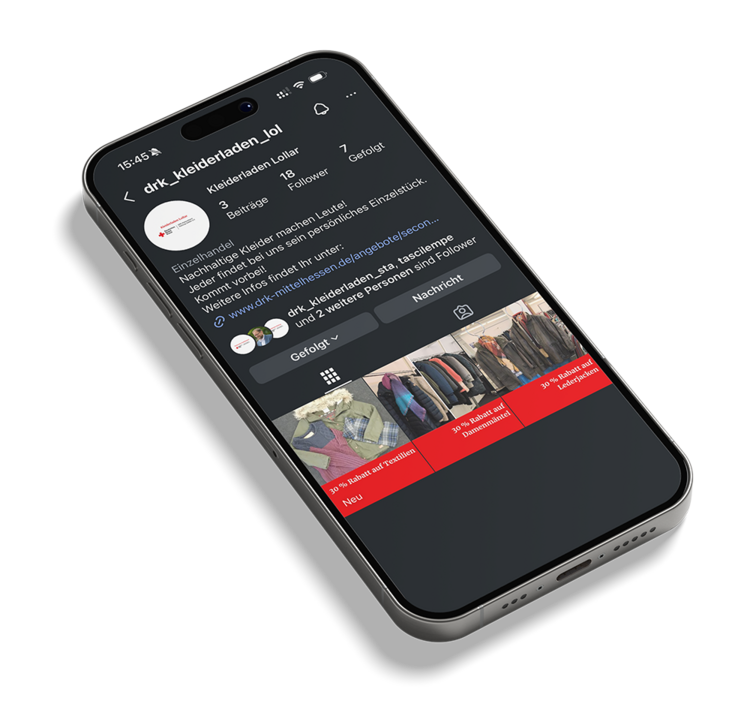 Instagram DRK-Kleiderladen Lollar Instagram DRK-Kleiderladen Lollar