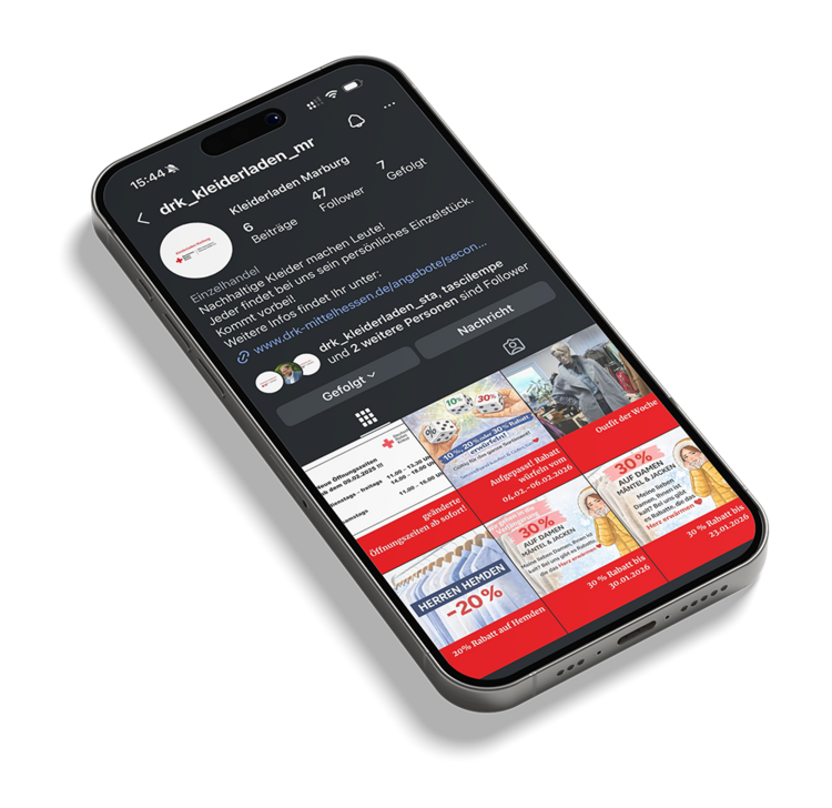 Instagram DRK-Kleiderladen Marburg Instagram DRK-Kleiderladen Marburg