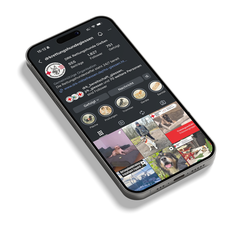 Instagram DRK Rettungshunde Gießen Instagram DRK Rettungshunde Gießen